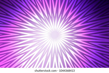 Light Purple vector template with repeated sticks. Modern geometrical abstract illustration with staves. Pattern for ads, posters, banners.