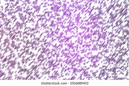 Light Purple vector template with repeated sticks. Blurred decorative design in simple style with lines. Smart design for your business advert.