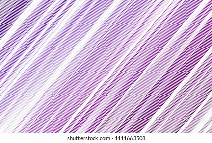Light Purple vector template with repeated sticks. Glitter abstract illustration with colored sticks. The pattern can be used for websites.