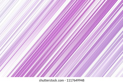 Light Purple vector template with repeated sticks. Modern geometrical abstract illustration with staves. Best design for your ad, poster, banner.