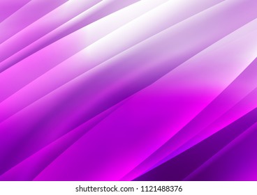 Light Purple vector template with repeated sticks. Lines on blurred abstract background with gradient. Best design for your ad, poster, banner.