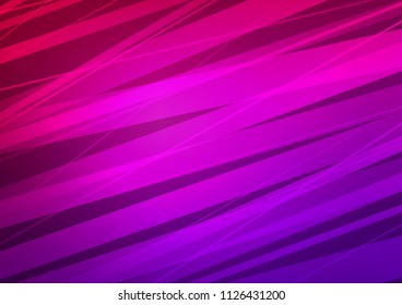 Light Purple vector template with repeated sticks. Modern geometrical abstract illustration with staves. The pattern can be used for websites.
