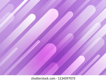 Light Purple vector template with repeated sticks. Shining colored illustration with narrow lines. Smart design for your business advert.