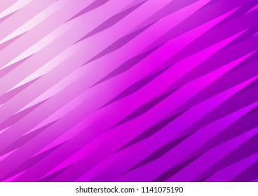 Light Purple vector template with repeated sticks. Modern geometrical abstract illustration with staves. Best design for your ad, poster, banner.