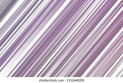 Light Purple vector template with repeated sticks. Lines on blurred abstract background with gradient. Best design for your ad, poster, banner.