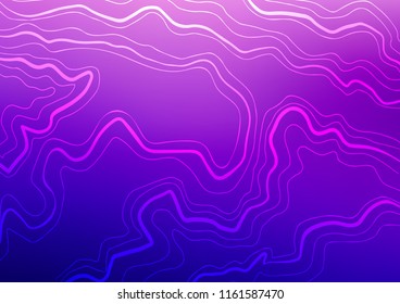 Light Purple vector template with repeated sticks. Modern geometrical abstract illustration with staves. Smart design for your business advert.