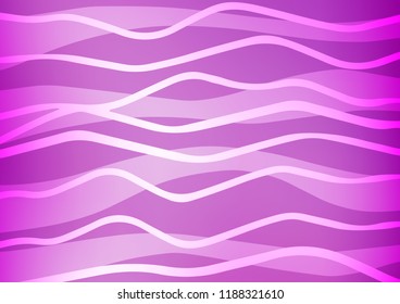 Light Purple vector template with repeated sticks. Modern geometrical abstract illustration with staves. The template can be used as a background.