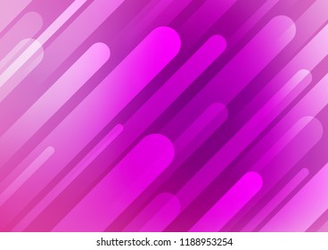 Light Purple vector template with repeated sticks. Glitter abstract illustration with colored sticks. The pattern can be used for websites.