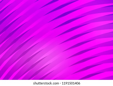 Light Purple vector template with repeated sticks. Glitter abstract illustration with colored sticks. Smart design for your business advert.