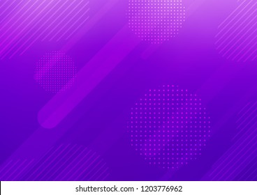 Light Purple vector template with repeated sticks, circles. Blurred decorative design in simple style with lines, circles. The pattern can be used as ads, poster, banner for commercial.