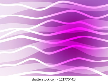 Light Purple vector template with repeated sticks. Blurred decorative design in simple style with lines. Smart design for your business advert.