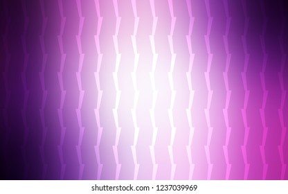 Light Purple vector template with repeated sticks. Decorative shining illustration with lines on abstract template. Smart design for your business advert.