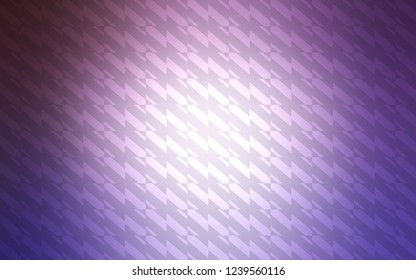 Light Purple vector template with repeated sticks. Lines on blurred abstract background with gradient. Smart design for your business advert.