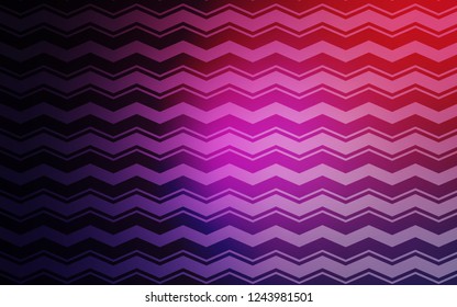 Light Purple vector template with repeated sticks. Blurred decorative design in simple style with lines. Pattern for your busines websites.