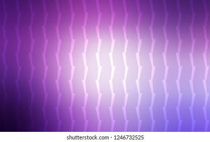 Light Purple vector template with repeated sticks. Lines on blurred abstract background with gradient. The pattern for ad, booklets, leaflets.