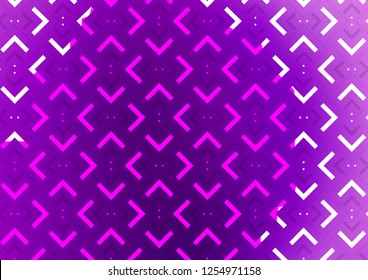 Light Purple vector template with repeated sticks. Lines on blurred abstract background with gradient. The pattern can be used as ads, poster, banner for commercial.