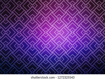 Light Purple vector template with repeated sticks. Blurred decorative design in simple style with lines. Pattern for business booklets, leaflets.