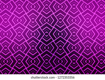 Light Purple vector template with repeated sticks. Lines on blurred abstract background with gradient. Backdrop for TV commercials.