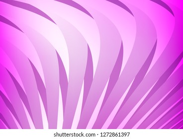 Light Purple vector template with repeated sticks. Modern geometrical abstract illustration with staves. Smart design for your business advert.