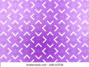Light Purple vector template with repeated sticks. Modern geometrical abstract illustration with staves. The pattern can be used for busines ad, booklets, leaflets