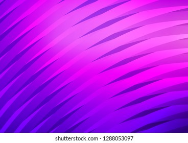Light Purple vector template with repeated sticks. Blurred decorative design in simple style with lines. The pattern can be used as ads, poster, banner for commercial.