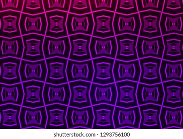 Light Purple vector template with repeated sticks. Shining illustration with lines on abstract template. Best design for your ad, poster, banner.