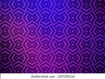 Light Purple vector template with repeated sticks. Shining colored illustration with narrow lines. Pattern for websites, landing pages.