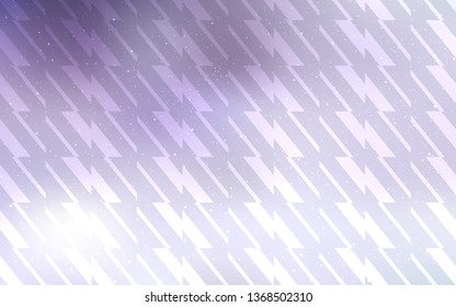 Light Purple vector template with repeated sticks. Modern geometrical abstract illustration with Lines. Pattern for ads, posters, banners.