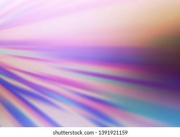 Light Purple vector template with repeated sticks. Glitter abstract illustration with colored sticks. Backdrop for TV commercials.