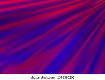 Light Purple vector template with repeated sticks. Lines on blurred abstract background with gradient. Smart design for your business advert.