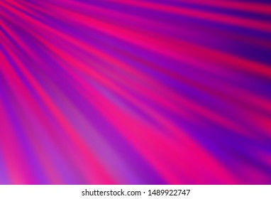 Light Purple vector template with repeated sticks. Blurred decorative design in simple style with lines. Best design for your ad, poster, banner.