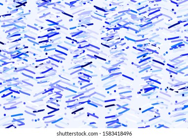 Light Purple vector template with repeated sticks. Colorful shining illustration with lines on abstract template. Best design for your ad, poster, banner.