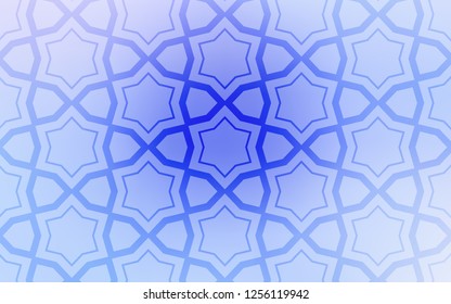 Light Purple vector template with sky stars. Shining colored illustration with stars. Pattern for websites, landing pages.