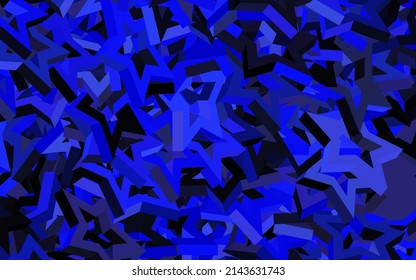 Light Purple vector template with sky stars. Decorative shining illustration with stars on abstract template. Pattern for astronomy websites.