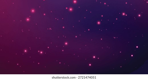 Light Purple vector template with space stars. Modern abstract illustration with Big Dipper stars. Best design for your ad, poster, banner eps10