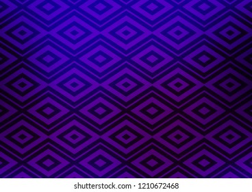 Light Purple vector template with sticks, squares. Modern geometric abstract illustration with lines, squares. Pattern for ads, posters, banners.