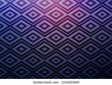 Light Purple vector template with sticks, squares. Shining colorful illustration with lines, rectangles. Backdrop for TV commercials.