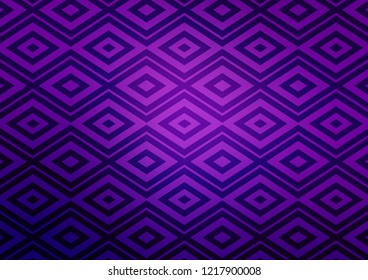 Light Purple vector template with sticks, squares. Modern geometric abstract illustration with lines, squares. Pattern for ads, posters, banners.