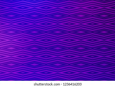Light Purple vector template with sticks, squares. Colorful lines, squares on abstract background with gradient. Smart design for your business advert.