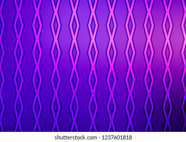Light Purple vector template with sticks, squares. Colorful decorative design in simple style with lines, rhombuses. Best design for your ad, poster, banner.