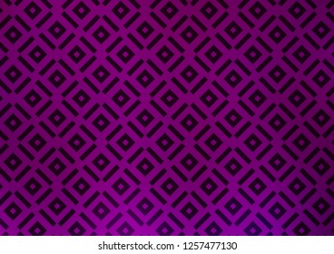 Light Purple vector template with sticks, squares. Modern geometric abstract illustration with lines, squares. Pattern for ads, posters, banners.
