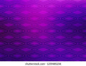 Light Purple vector template with sticks, squares. Colorful illustration with lines, cubes on abstract template. Smart design for your business advert.