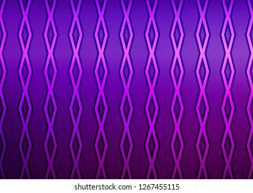 Light Purple vector template with sticks, squares. Colorful decorative design in simple style with lines, rhombuses. Best design for your ad, poster, banner.