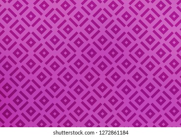 Light Purple vector template with sticks, squares. Colorful decorative design in simple style with lines, rhombuses. Pattern for business booklets, leaflets.