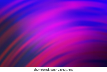 Light Purple vector template with wry lines. Colorful geometric sample with gradient lines.  A completely new design for your business.