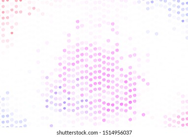 Light Purple vector template with wry lines. A completely new colorful illustration in simple style. Abstract style for your business design.