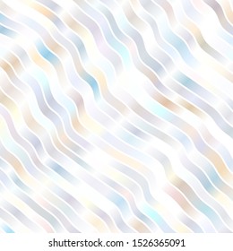 Light Purple vector template with wry lines. Abstract illustration with bandy gradient lines. Pattern for websites, landing pages.