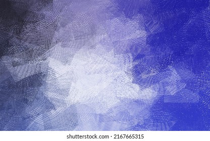 Light Purple vector template with wry lines. Colorful gradient illustration in simple style with lines. Pattern for your business design.
