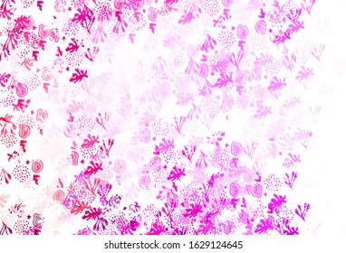 Light Purple vector texture with abstract forms. Illustration with colorful gradient shapes in abstract style. Background for a cell phone.