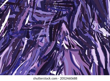 Light Purple vector texture with abstract forms. Illustration with colorful gradient shapes in abstract style. Background for a cell phone.